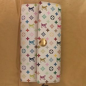 Louis Vuitton Monogram Multicolore Sarah Wallet